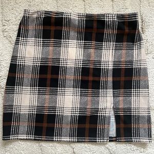 Windsor Plaid Mini Skirt